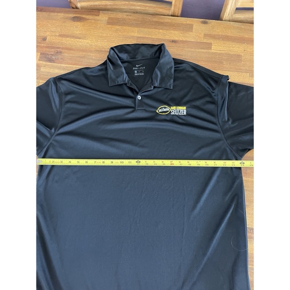 Mikes Hard Lemonade Seltzer Polo Shirt Men's Size XL Black W/ Yellow‎ Embroidery - Picture 8 of 16